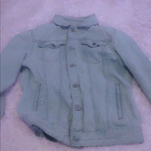 Light blue Jean jacket. Size Medium.